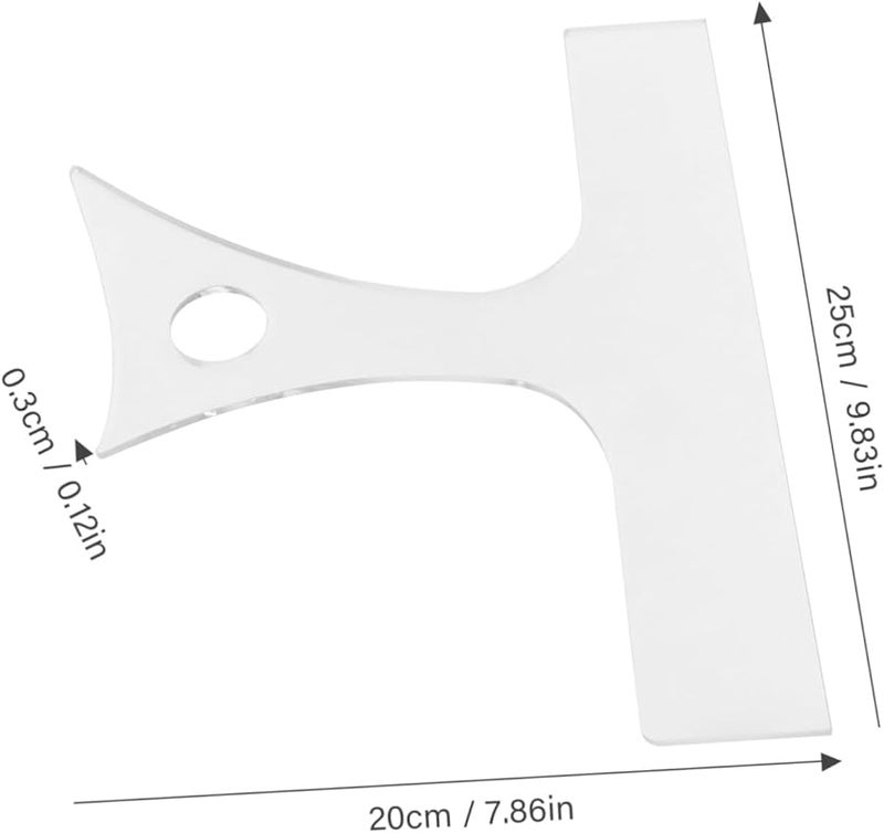 Acrylic Router Template For Charcuterie Board Handle Woodworking DIY Kitchen - Image 2